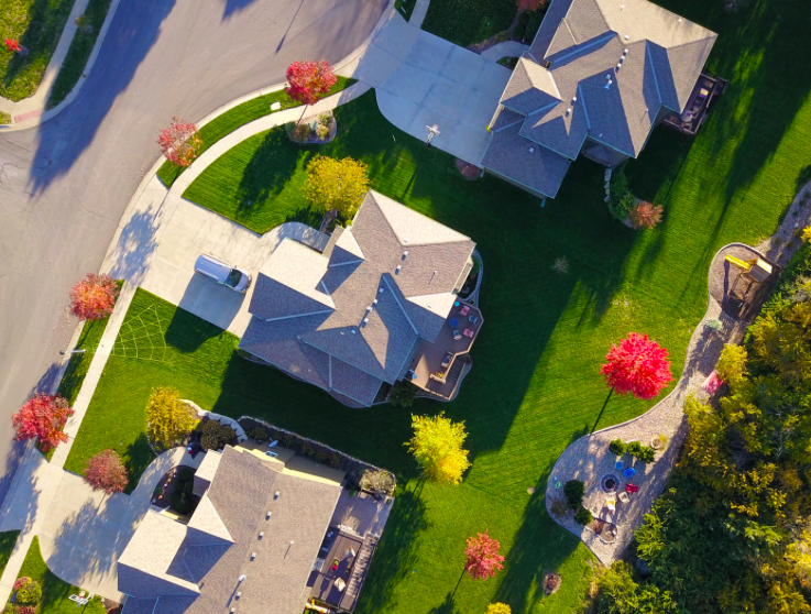 Property Overhead Shot